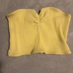 yellow tube top